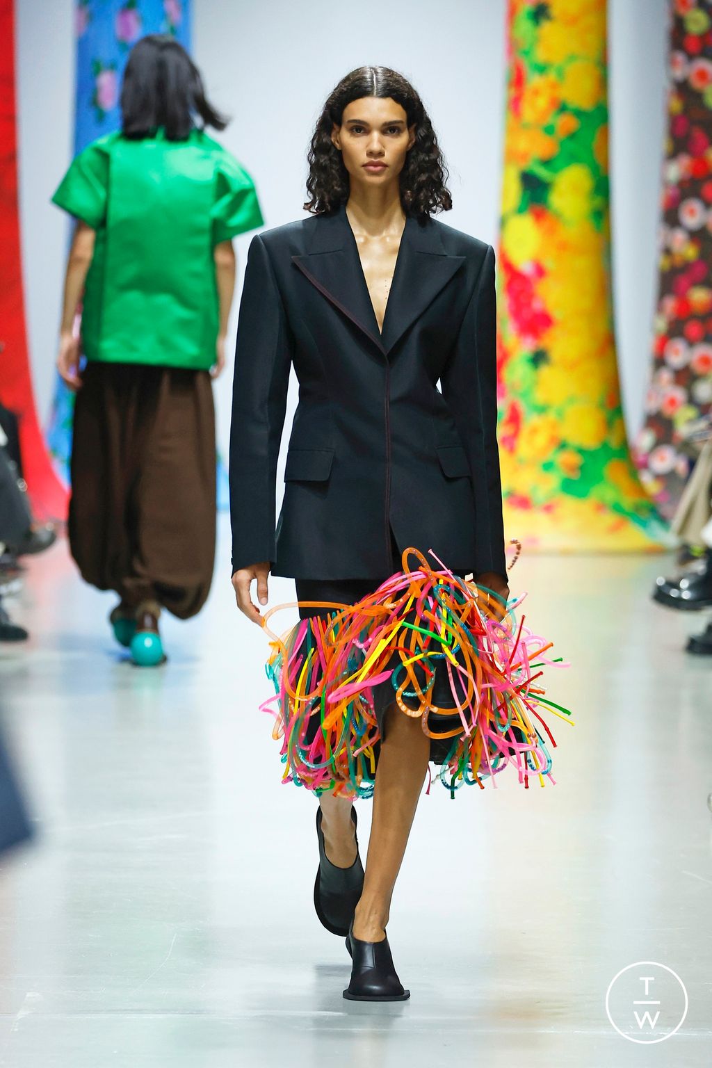 Fashion Week Paris Spring/Summer 2025 look 4 de la collection Zomer womenswear