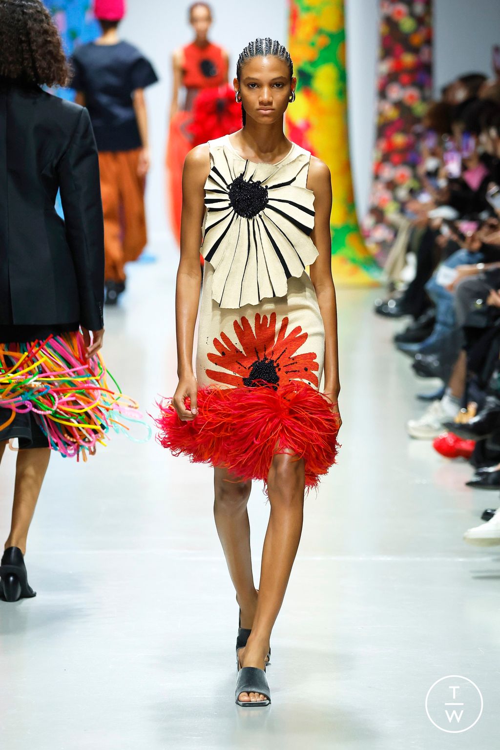 Fashion Week Paris Spring/Summer 2025 look 5 from the Zomer collection womenswear