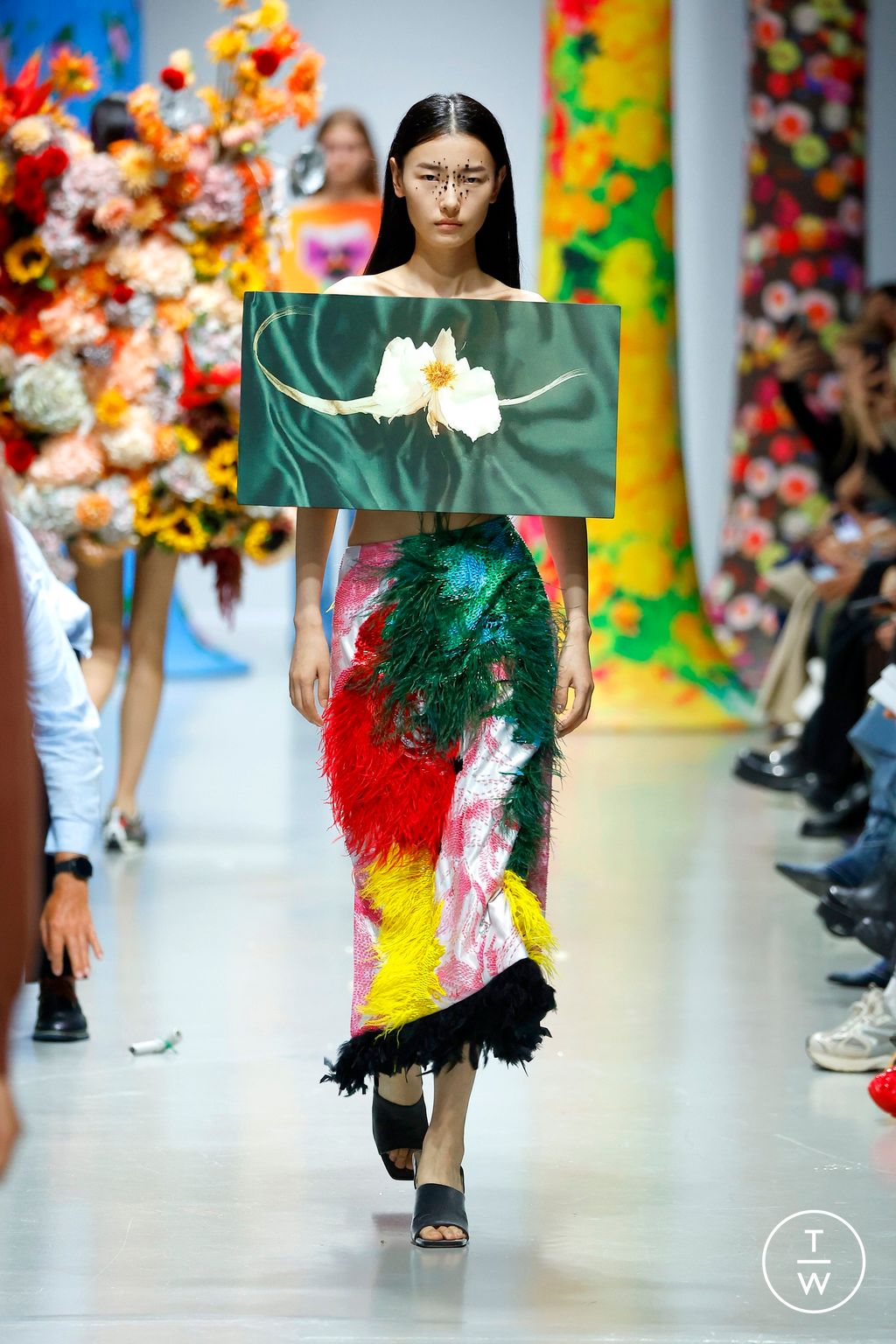 Fashion Week Paris Spring/Summer 2025 look 12 from the Zomer collection womenswear