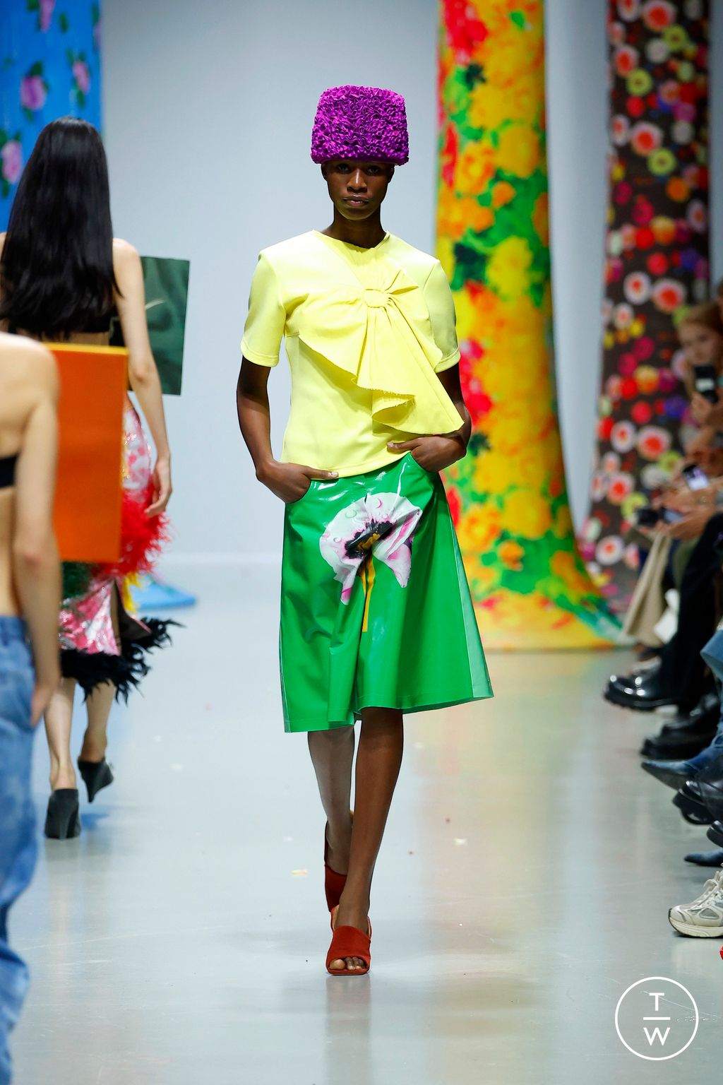 Fashion Week Paris Spring/Summer 2025 look 14 from the Zomer collection womenswear