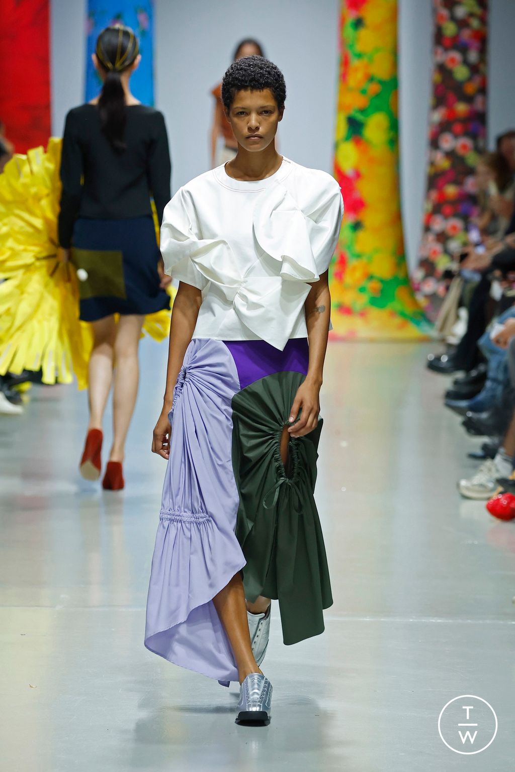 Fashion Week Paris Spring-Summer 2025 look 19 from the Zomer collection womenswear