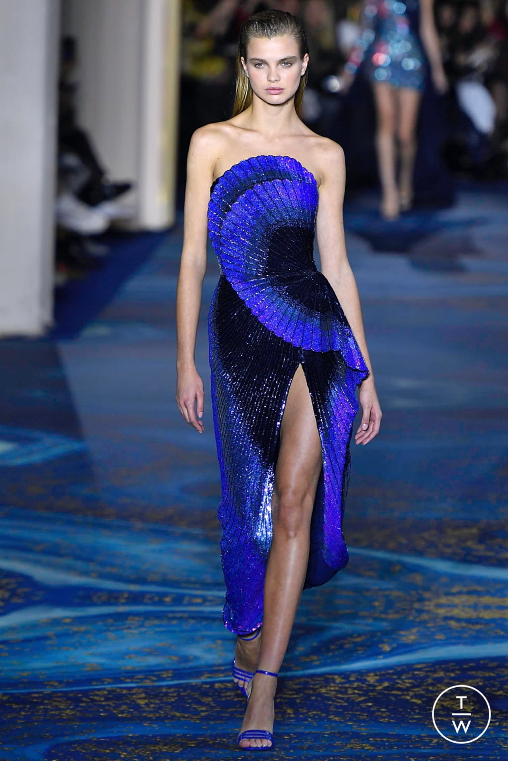 Fashion Week Paris Spring/Summer 2019 look 1 from the Zuhair Murad collection 高级定制