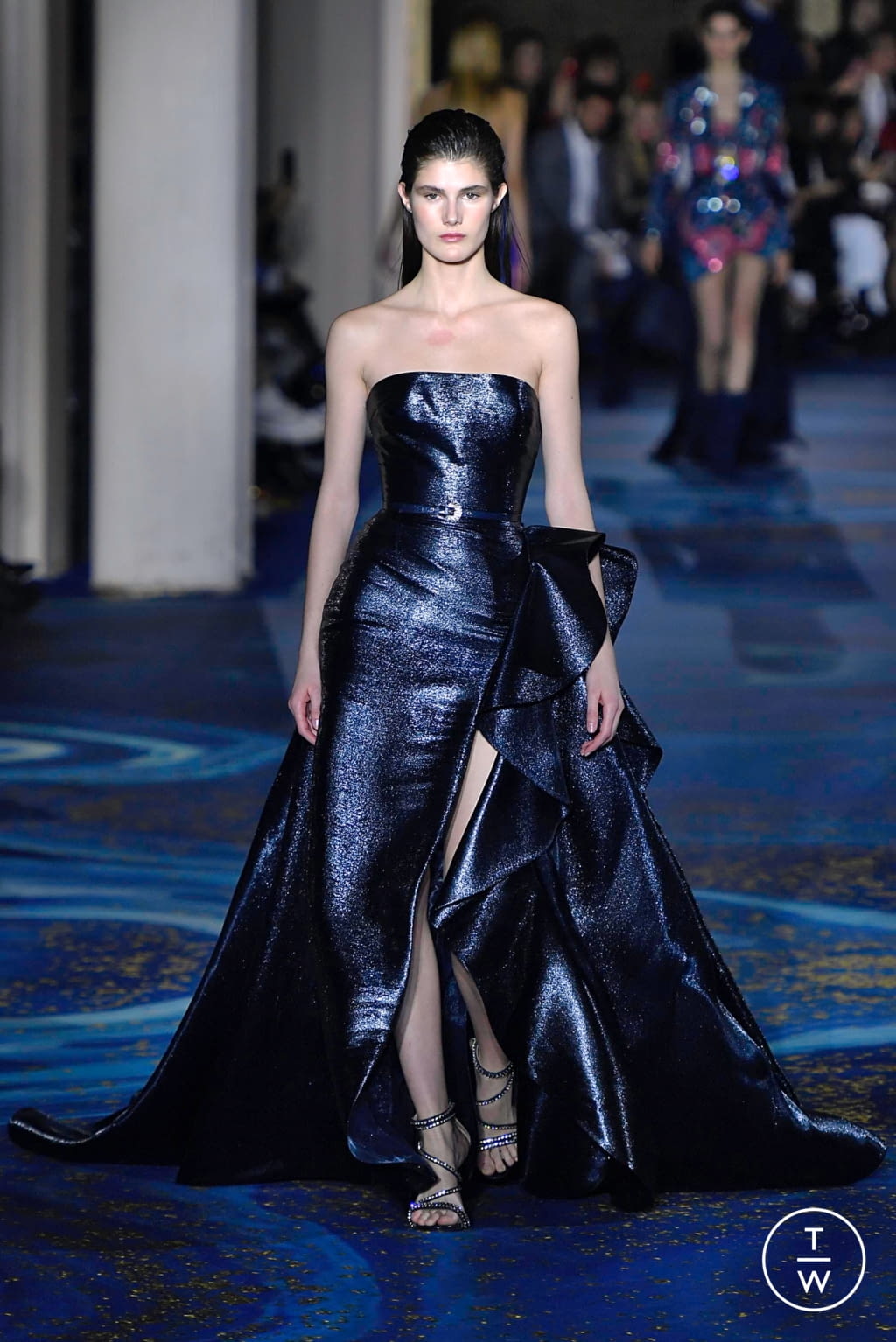 Fashion Week Paris Spring/Summer 2019 look 3 from the Zuhair Murad collection couture