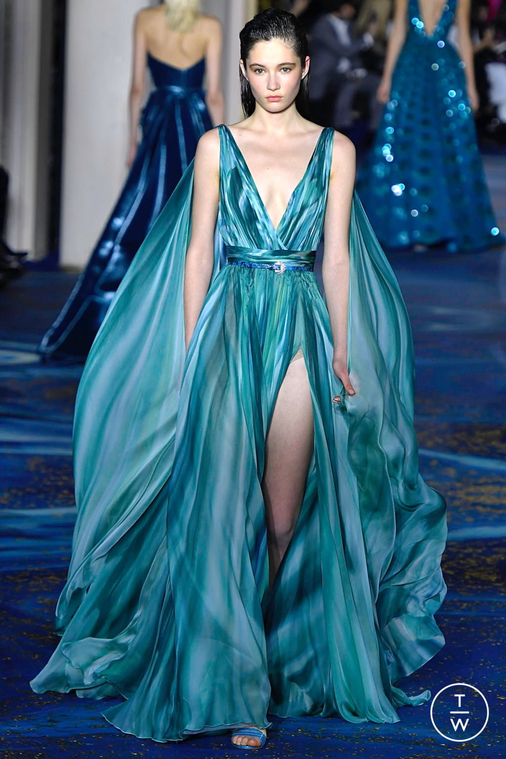 Fashion Week Paris Spring/Summer 2019 look 11 from the Zuhair Murad collection couture