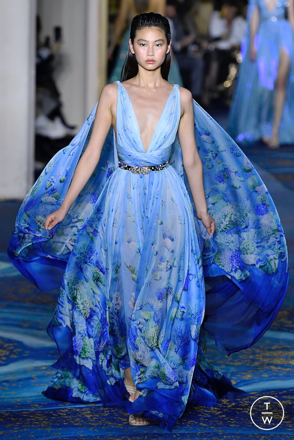 Fashion Week Paris Spring/Summer 2019 look 20 from the Zuhair Murad collection 高级定制