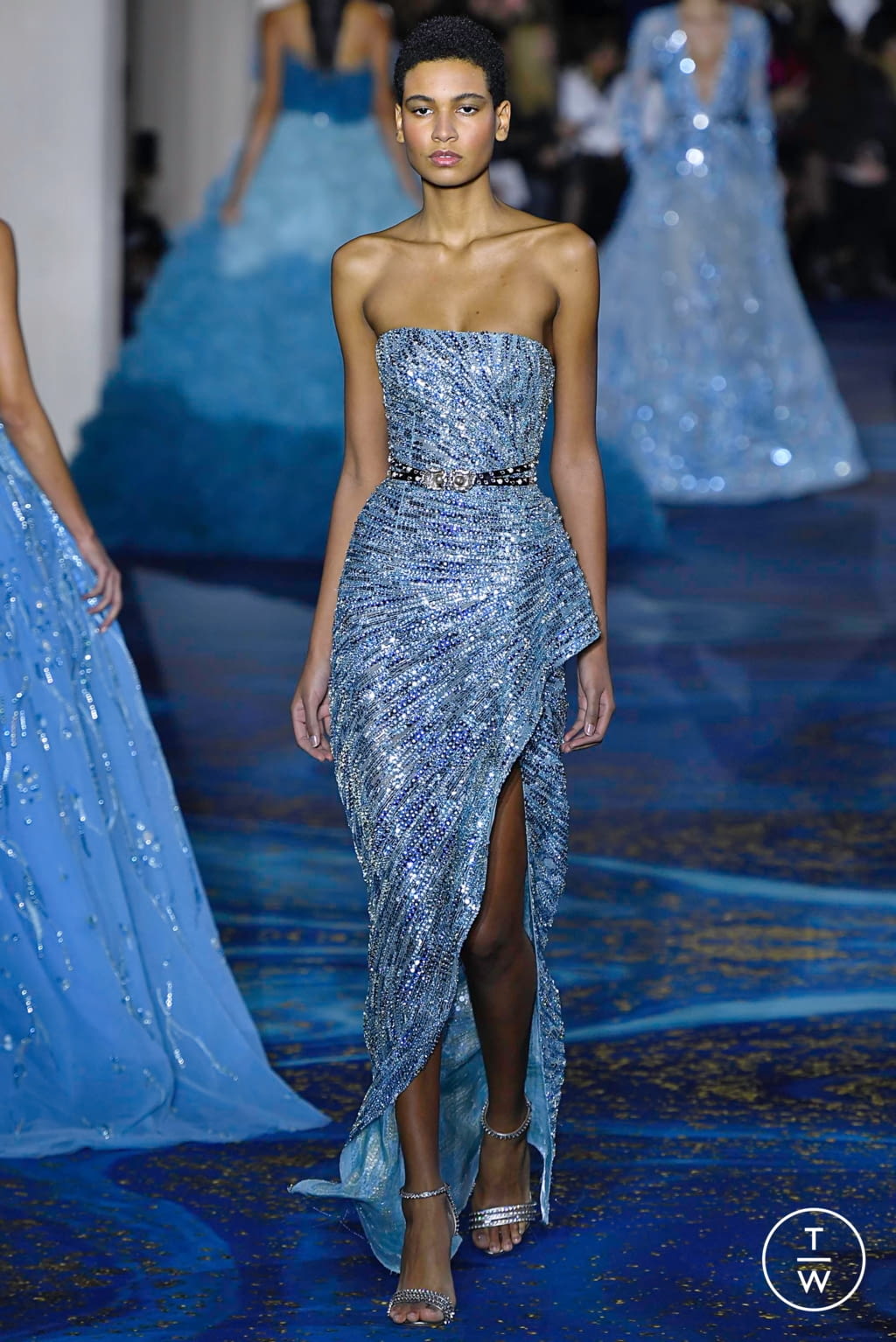 Fashion Week Paris Spring/Summer 2019 look 25 from the Zuhair Murad collection couture