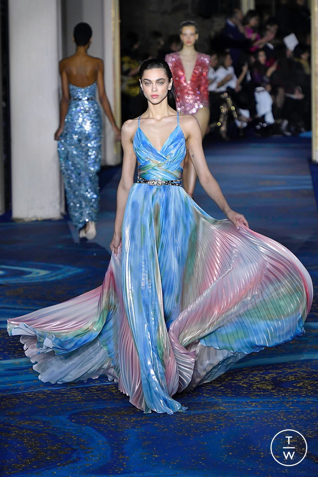 Fashion Week Paris Spring/Summer 2019 look 27 from the Zuhair Murad collection couture