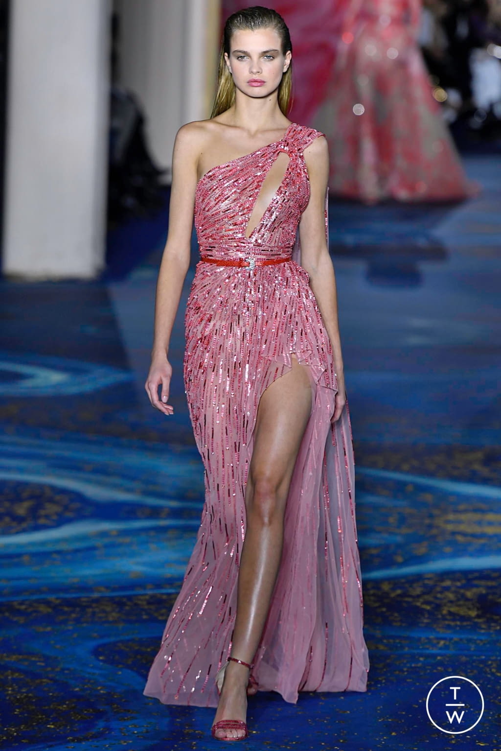 Fashion Week Paris Spring/Summer 2019 look 31 from the Zuhair Murad collection couture