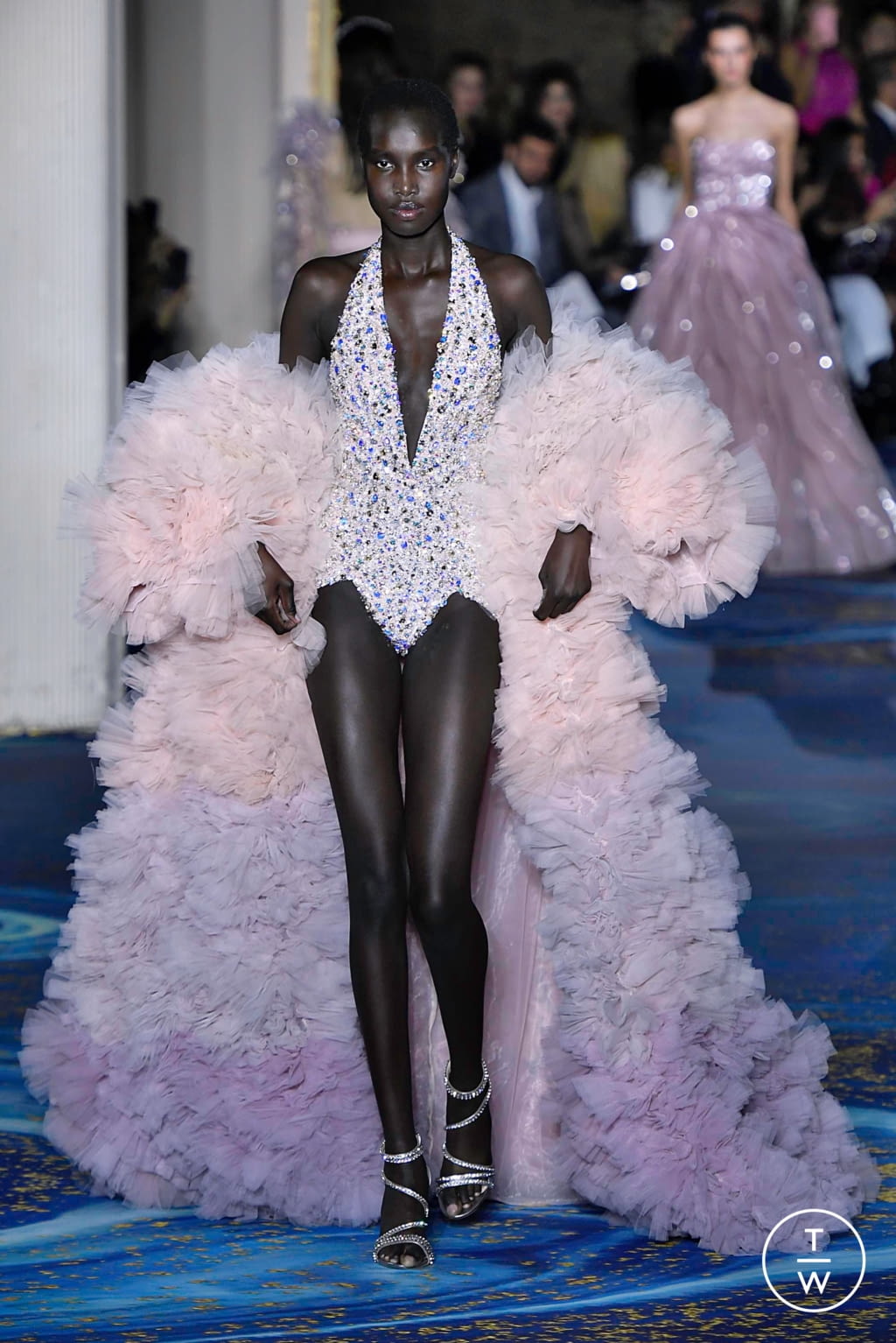 Fashion Week Paris Spring/Summer 2019 look 36 from the Zuhair Murad collection couture
