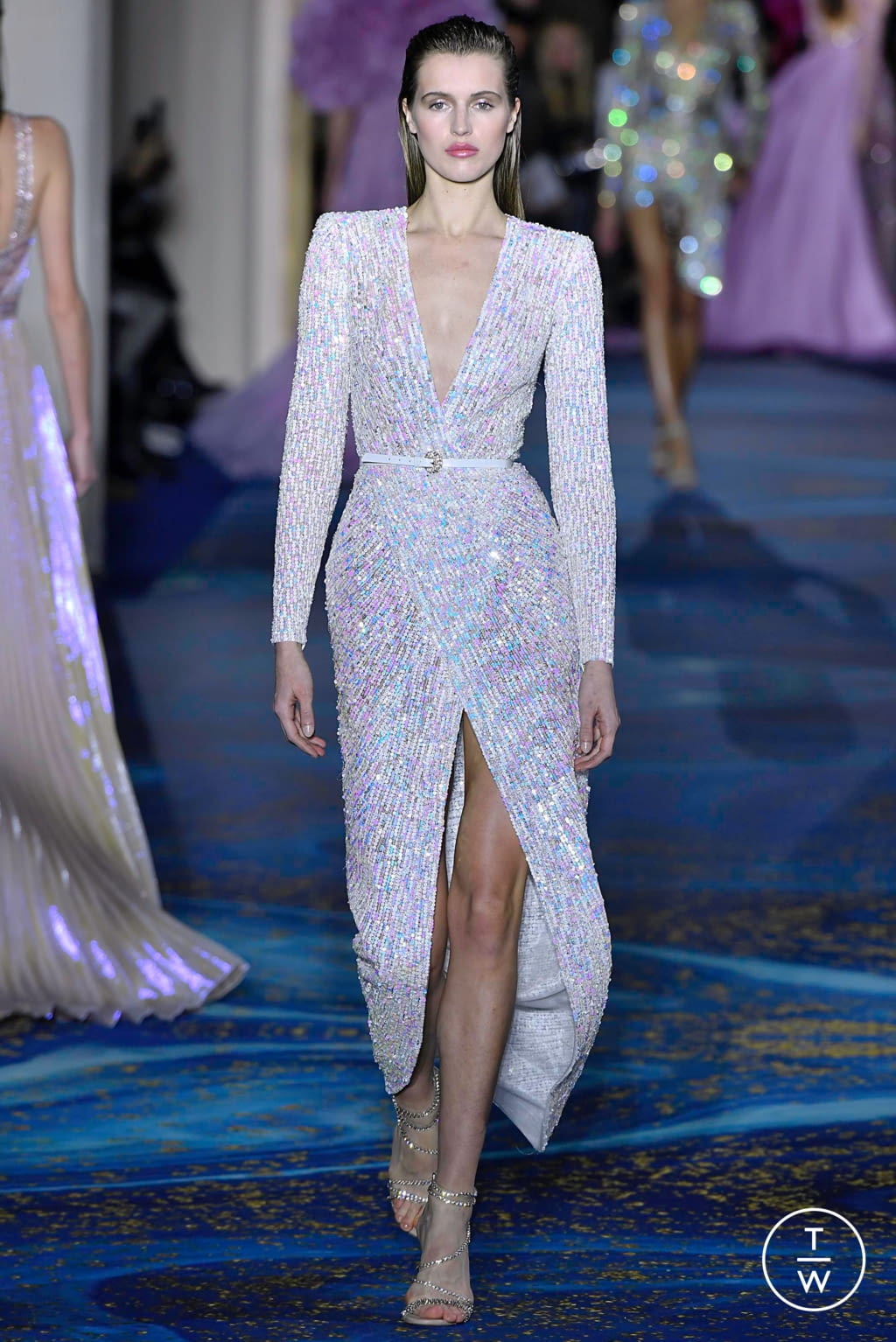 Fashion Week Paris Spring/Summer 2019 look 42 from the Zuhair Murad collection couture