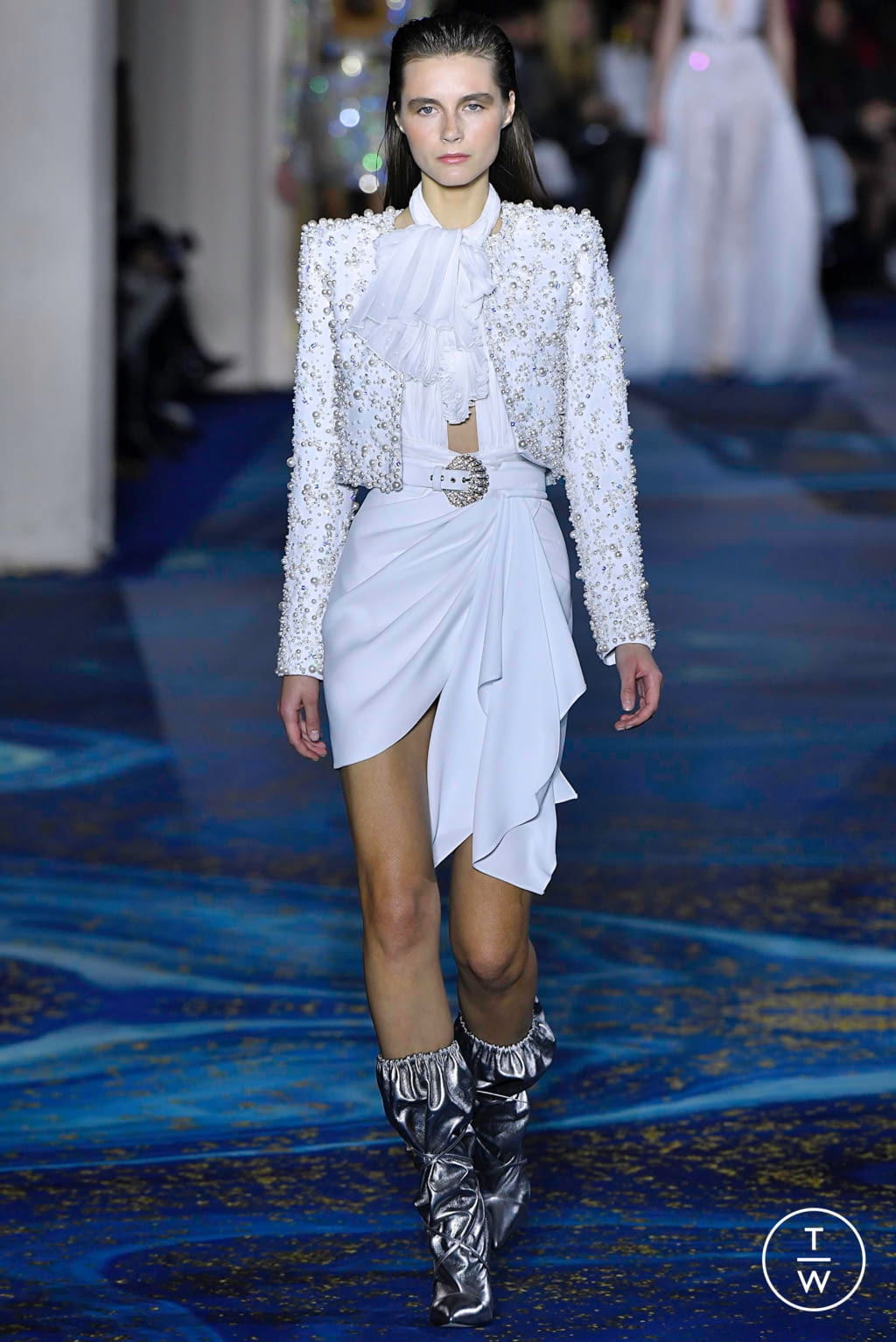 Fashion Week Paris Spring/Summer 2019 look 45 from the Zuhair Murad collection couture