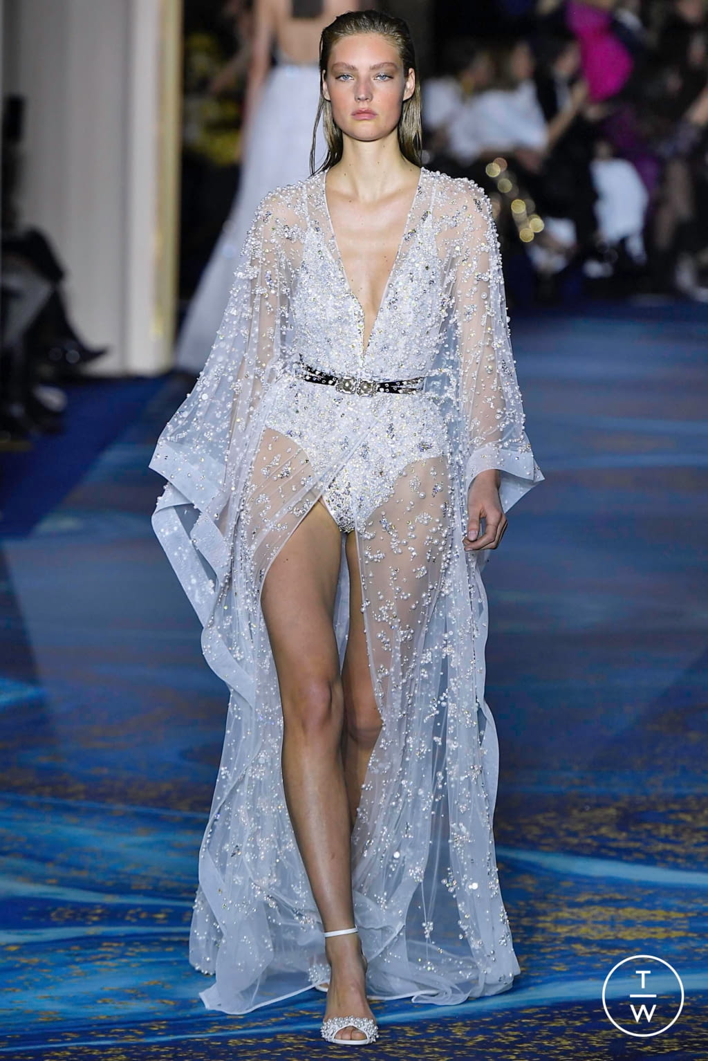 Fashion Week Paris Spring/Summer 2019 look 48 from the Zuhair Murad collection couture