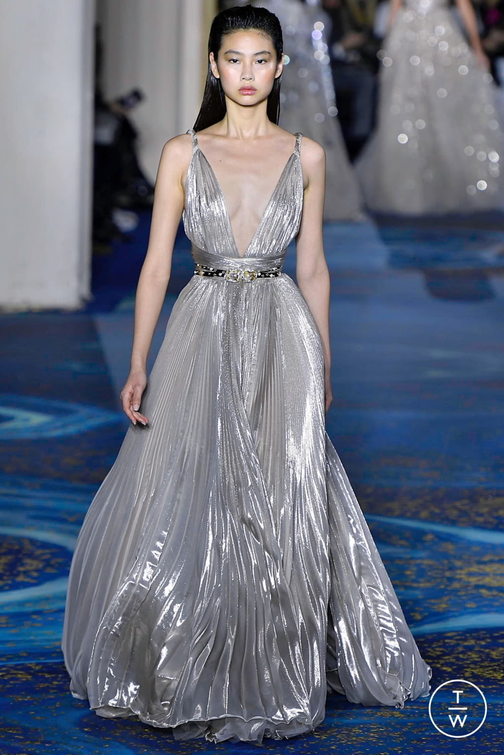 Fashion Week Paris Spring/Summer 2019 look 54 from the Zuhair Murad collection couture
