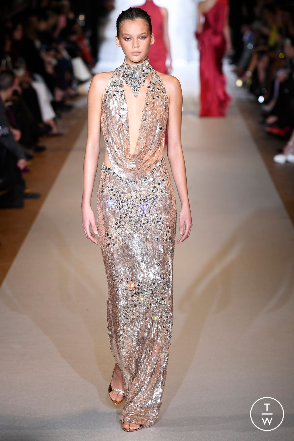Fashion Week Paris Spring/Summer 2024 look 29 from the Zuhair Murad collection couture