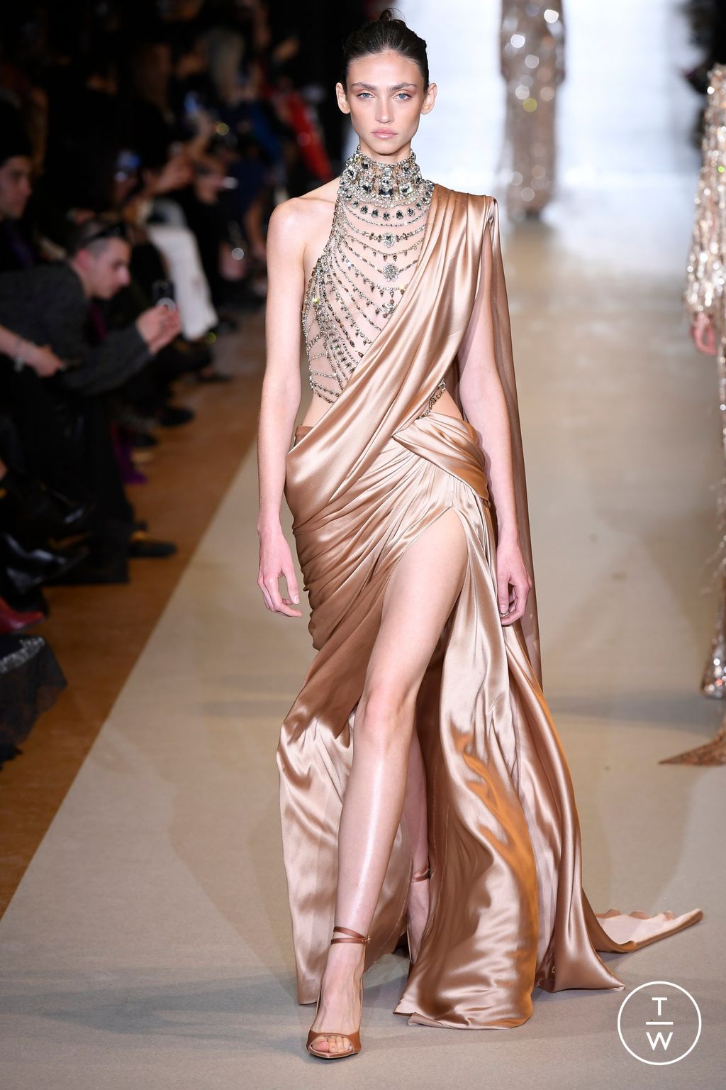 Fashion Week Paris Spring/Summer 2024 look 32 from the Zuhair Murad collection couture