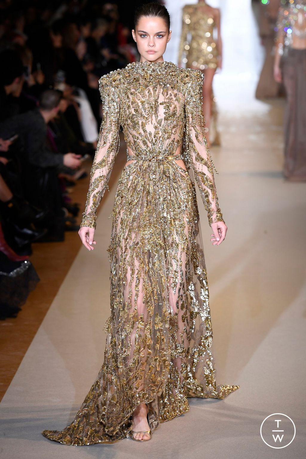 Fashion Week Paris Spring/Summer 2024 look 43 from the Zuhair Murad collection couture
