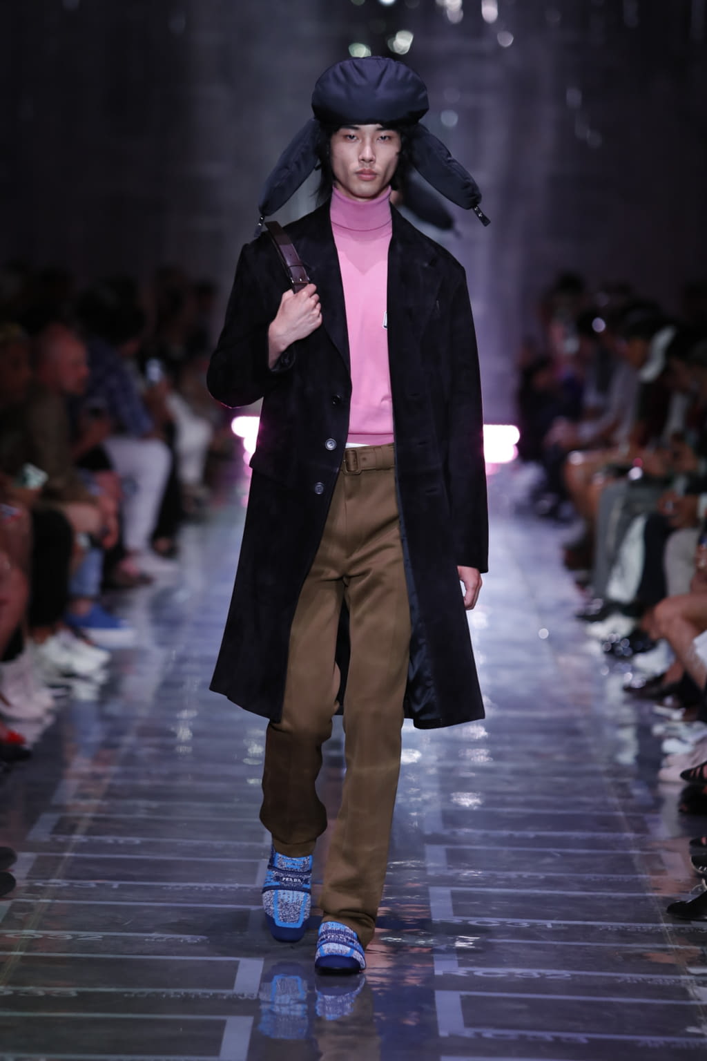 Fashion Week Milan Spring/Summer 2019 look 3 from the Prada collection menswear