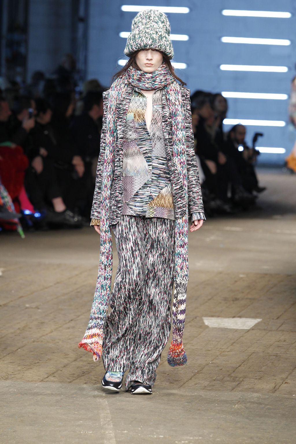 Fashion Week Milan Fall/Winter 2016 look 10 from the Missoni collection womenswear