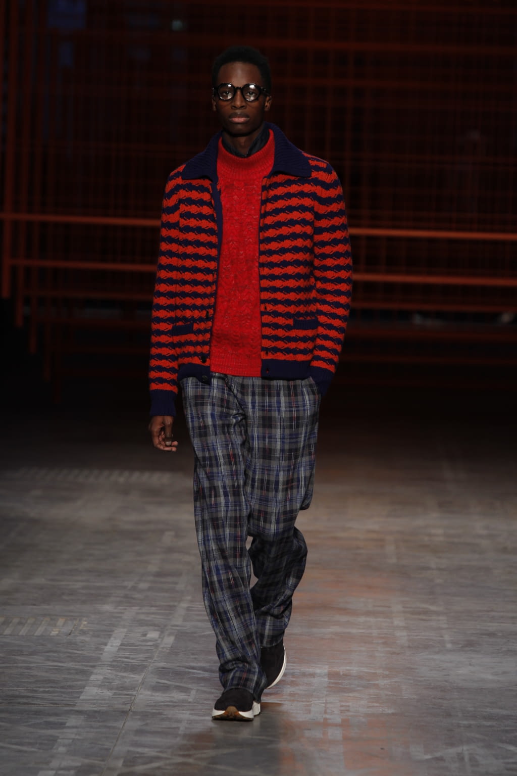 Fashion Week Milan Fall/Winter 2017 look 10 from the Missoni collection menswear