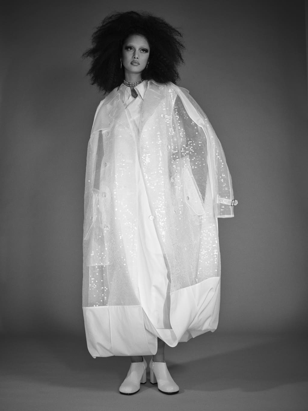 Fashion Week Paris Spring/Summer 2021 look 13 from the Junya Watanabe collection womenswear