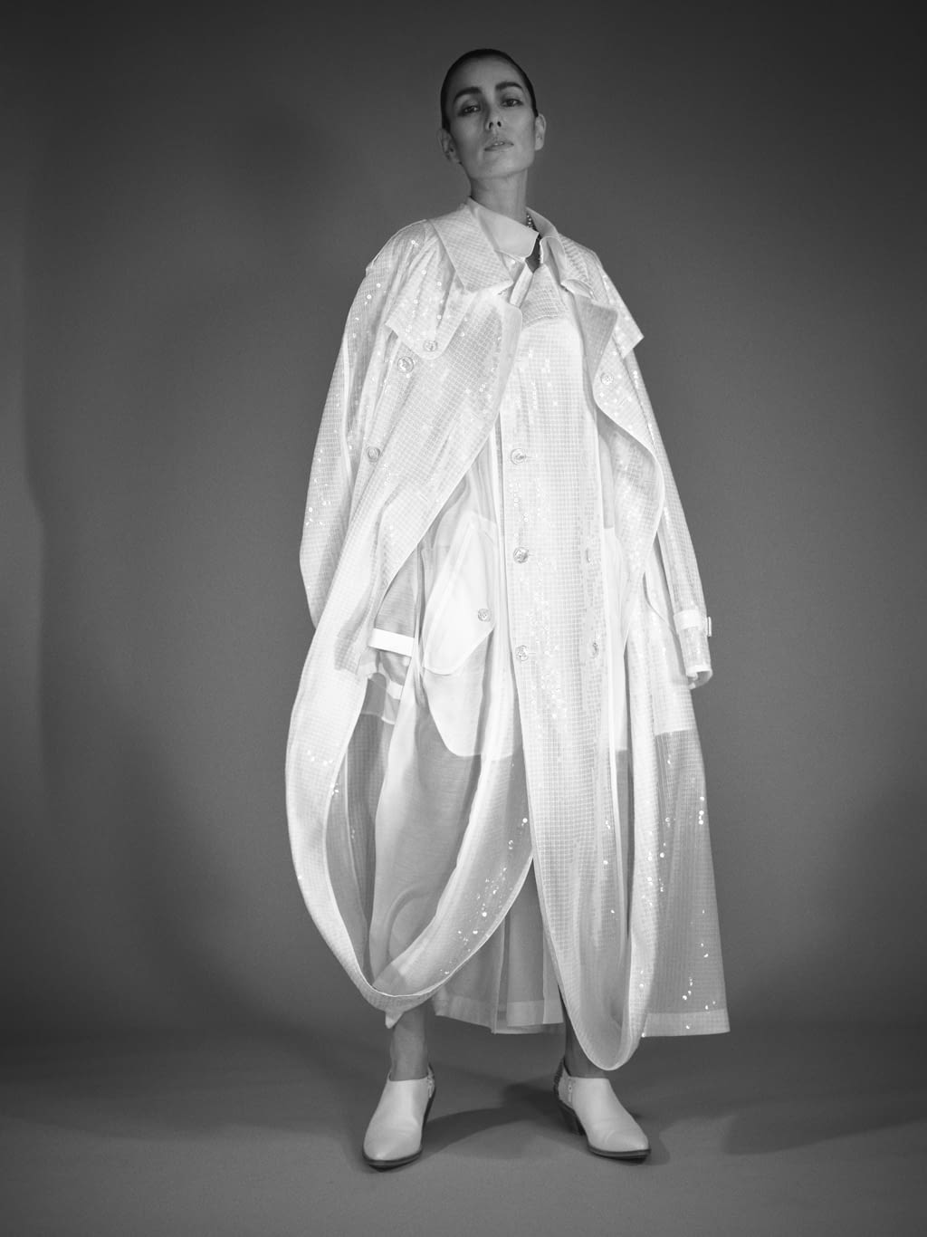 Fashion Week Paris Spring/Summer 2021 look 15 from the Junya Watanabe collection womenswear