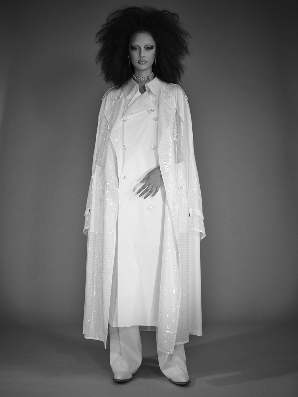 Fashion Week Paris Spring/Summer 2021 look 17 from the Junya Watanabe collection womenswear