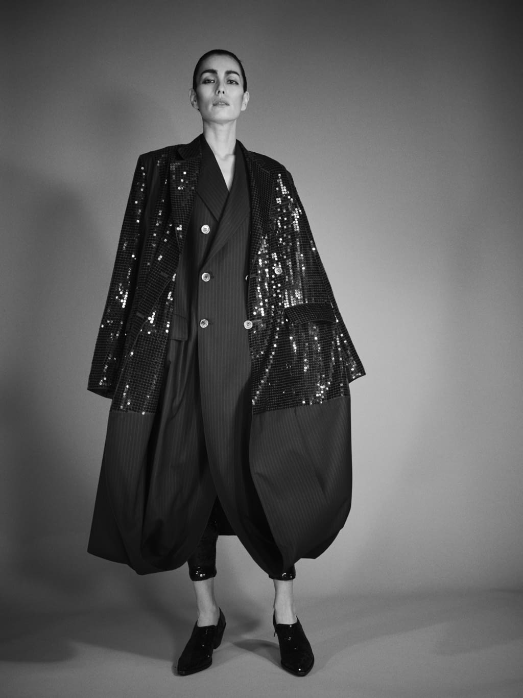 Fashion Week Paris Spring/Summer 2021 look 18 de la collection Junya Watanabe womenswear