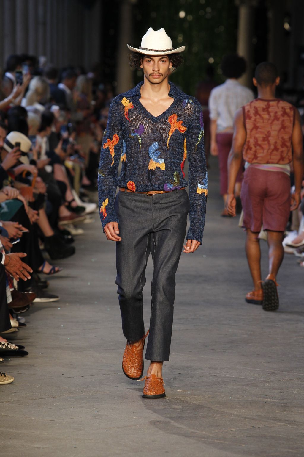 Fashion Week Milan Spring/Summer 2017 look 18 from the Missoni collection menswear