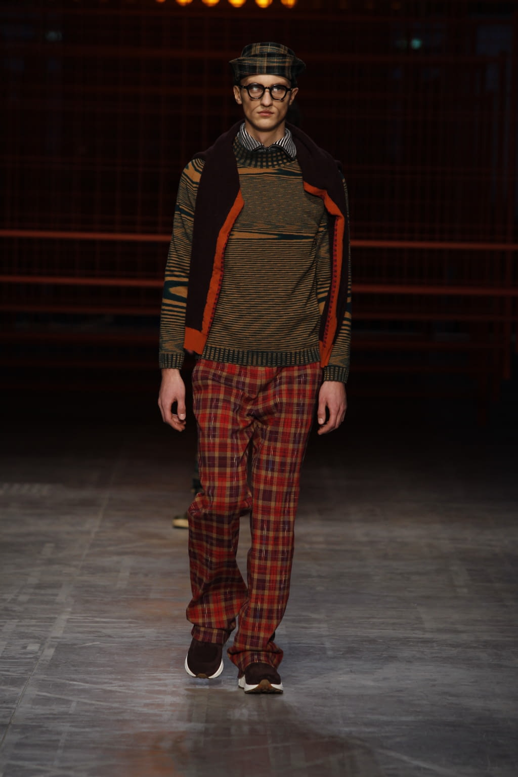 Fashion Week Milan Fall/Winter 2017 look 18 from the Missoni collection menswear