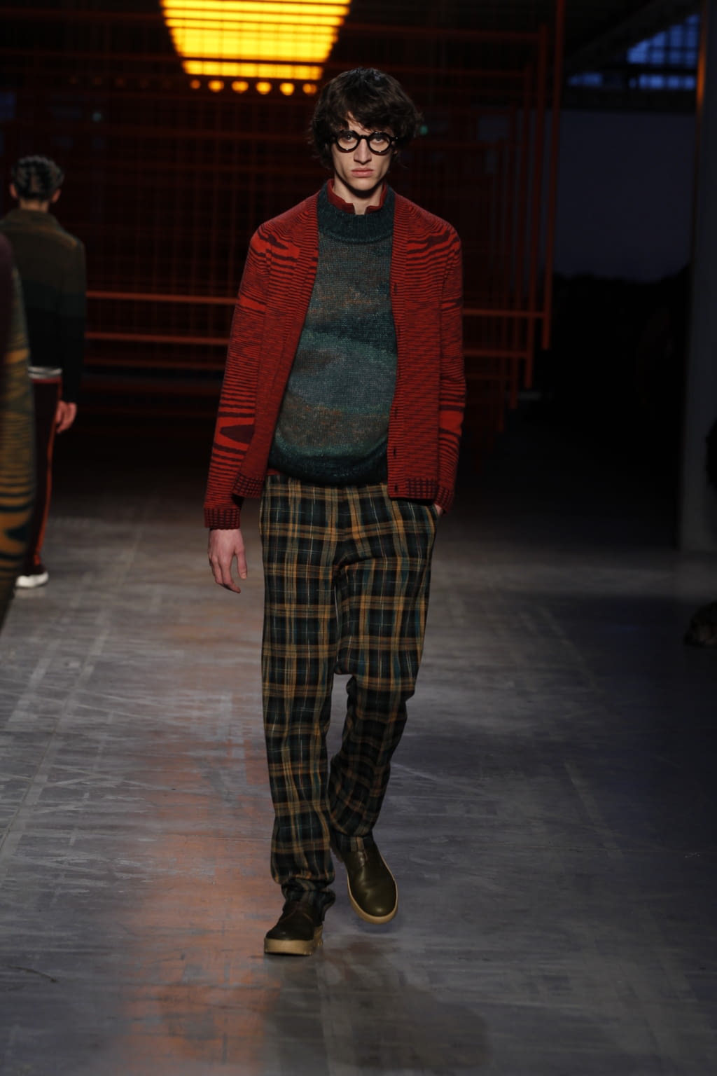 Fashion Week Milan Fall/Winter 2017 look 19 from the Missoni collection 男装