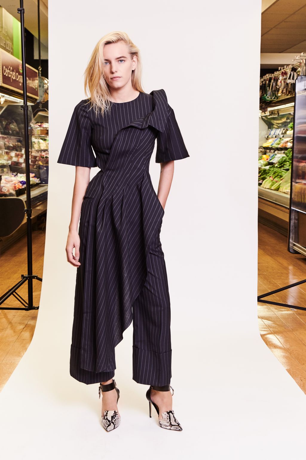 Fashion Week New York Pre-Fall 2018 look 2 from the Monse collection womenswear