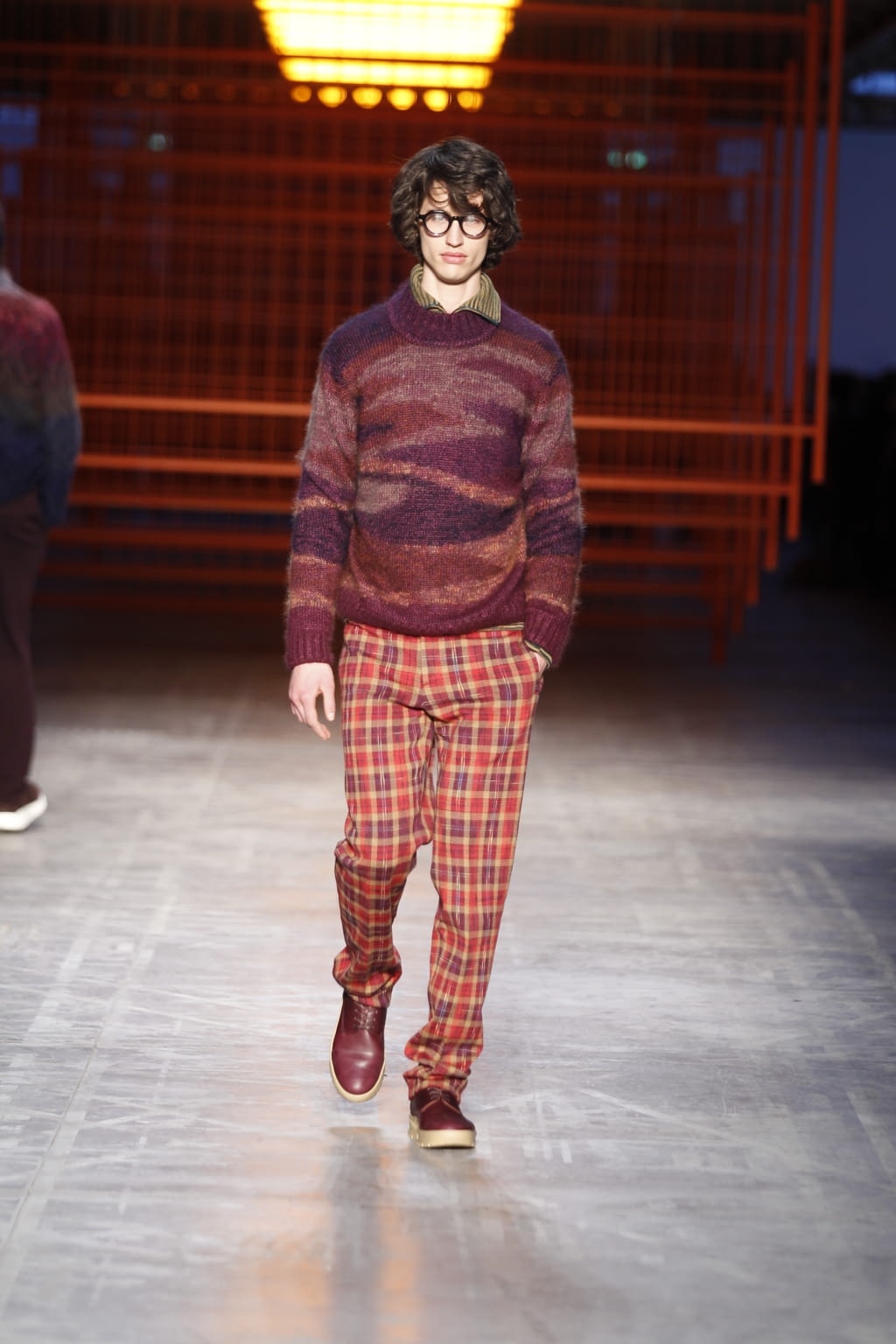 Fashion Week Milan Fall/Winter 2017 look 2 from the Missoni collection menswear