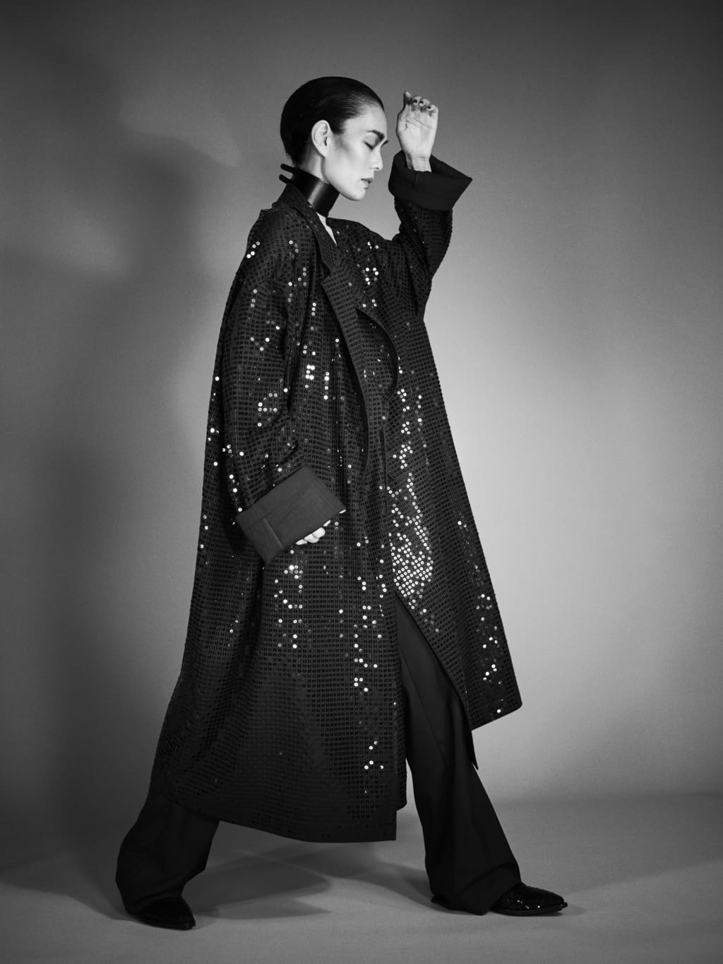 Fashion Week Paris Spring/Summer 2021 look 21 from the Junya Watanabe collection womenswear