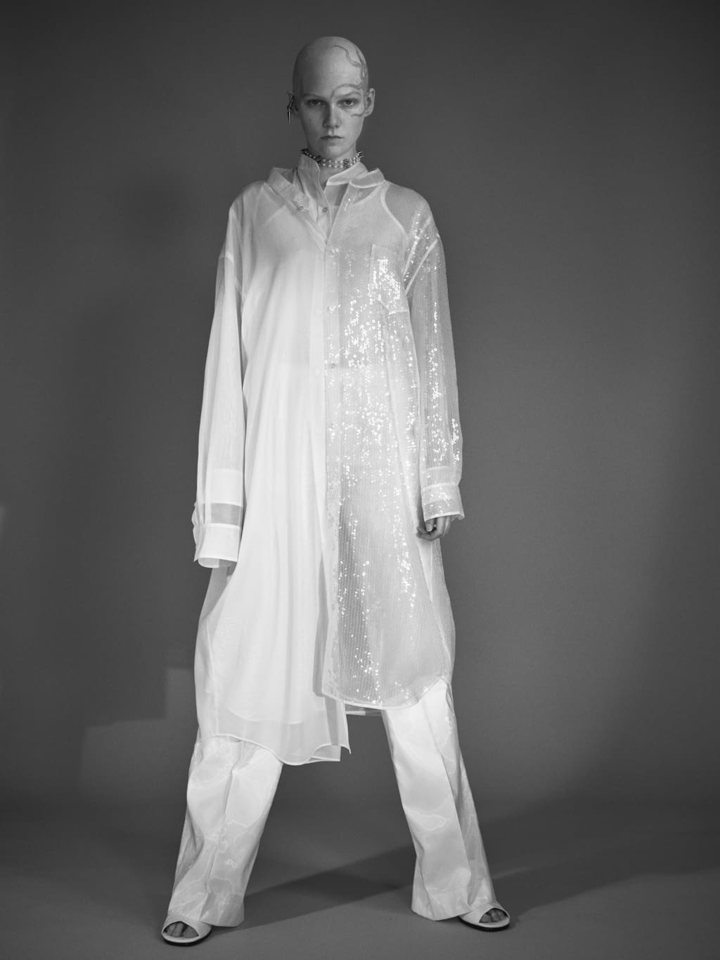 Fashion Week Paris Spring/Summer 2021 look 30 from the Junya Watanabe collection womenswear