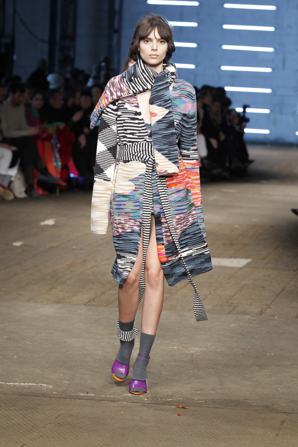 Fashion Week Milan Fall/Winter 2016 look 4 from the Missoni collection 女装