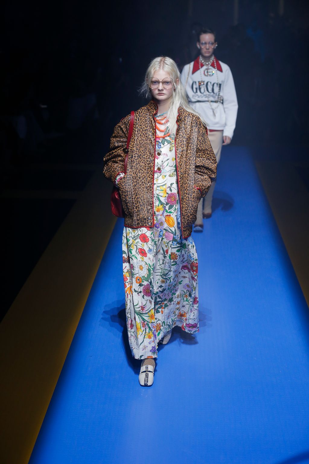 Fashion Week Milan Spring/Summer 2018 look 5 from the Gucci collection 女装