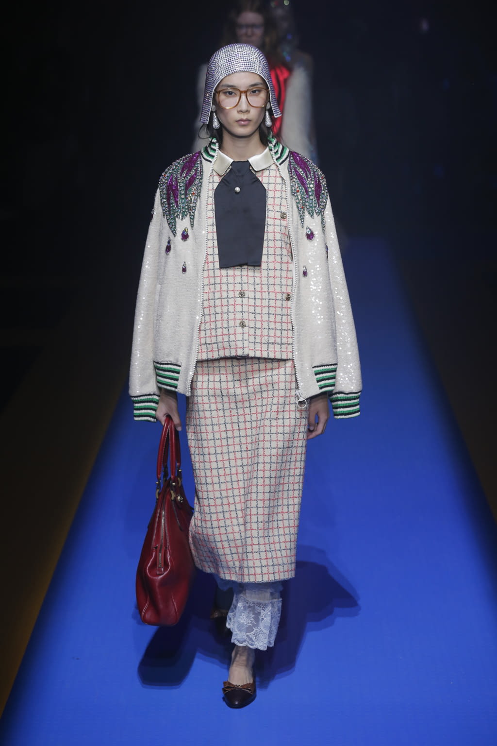 Fashion Week Milan Spring/Summer 2018 look 27 from the Gucci collection 女装
