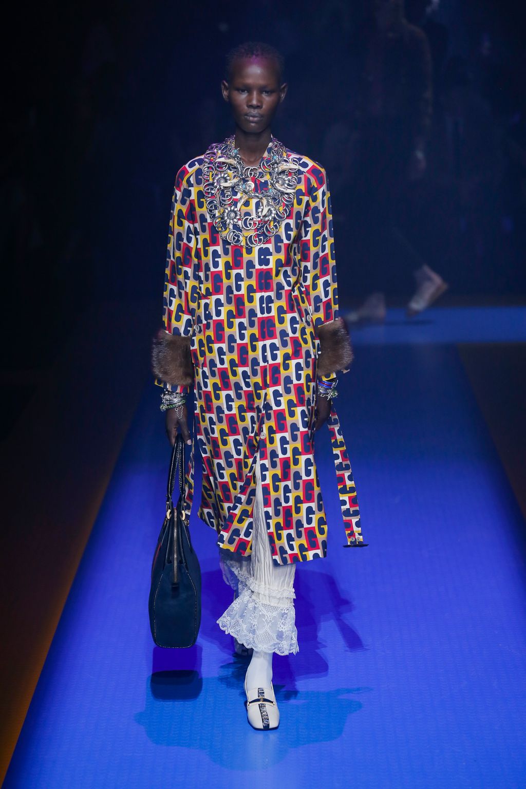 Fashion Week Milan Spring/Summer 2018 look 37 from the Gucci collection 女装
