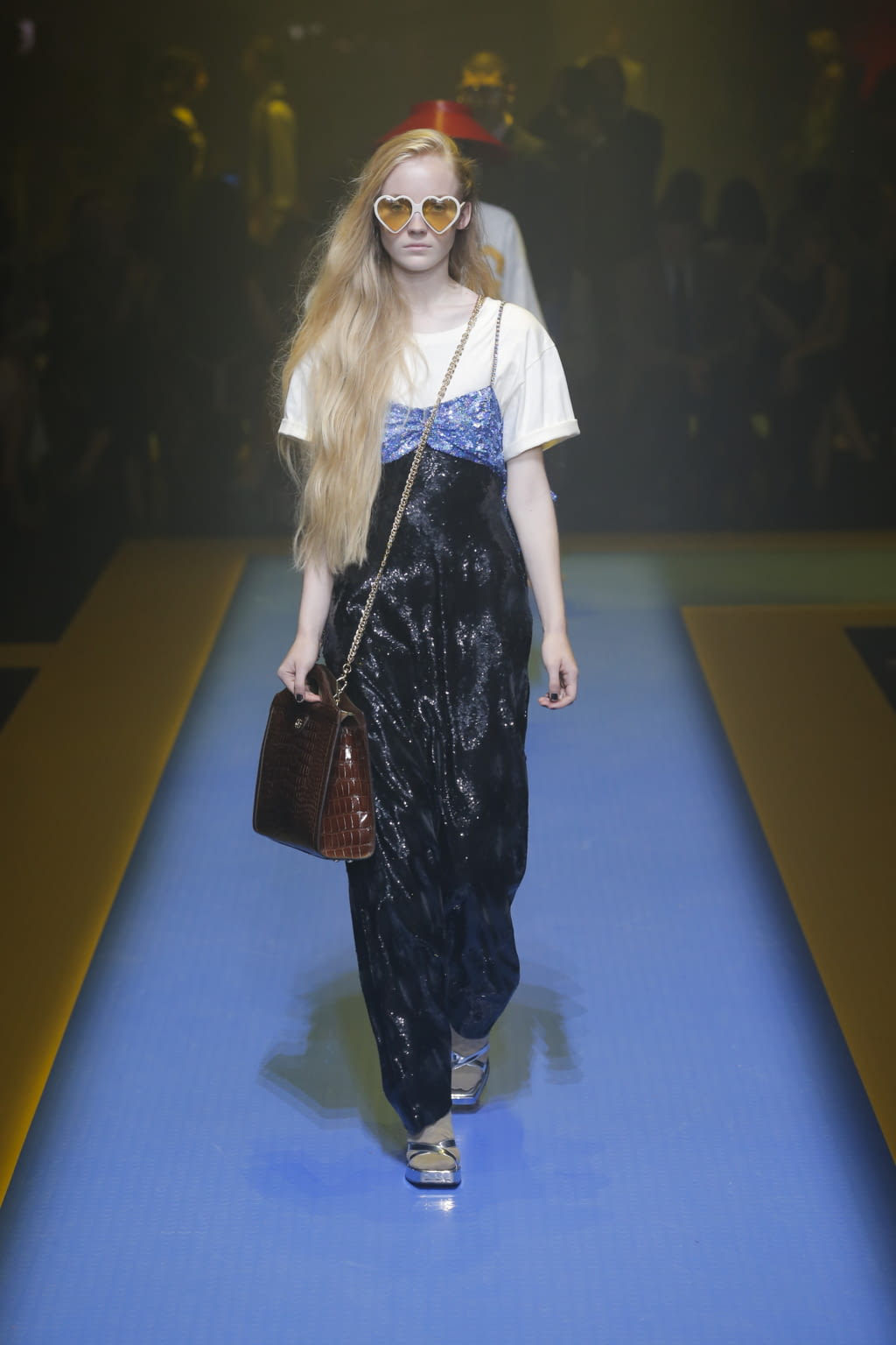 Fashion Week Milan Spring/Summer 2018 look 42 from the Gucci collection 女装