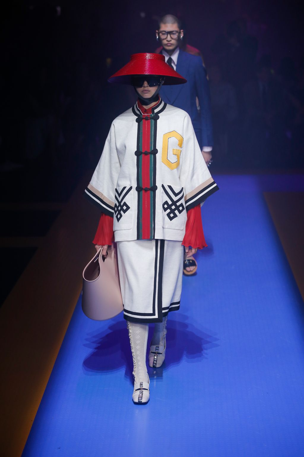Fashion Week Milan Spring/Summer 2018 look 43 from the Gucci collection 女装