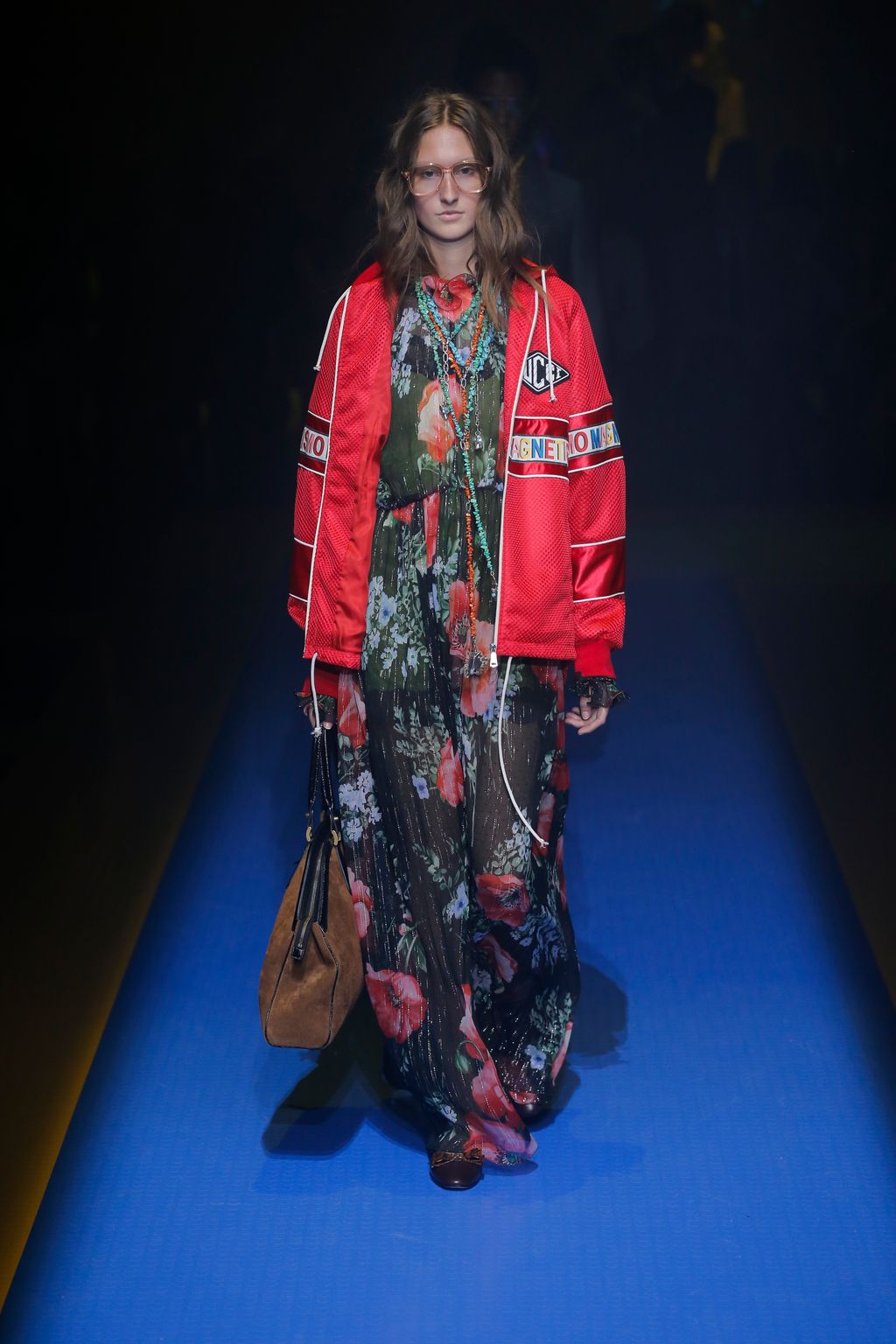 Fashion Week Milan Spring/Summer 2018 look 46 from the Gucci collection 女装