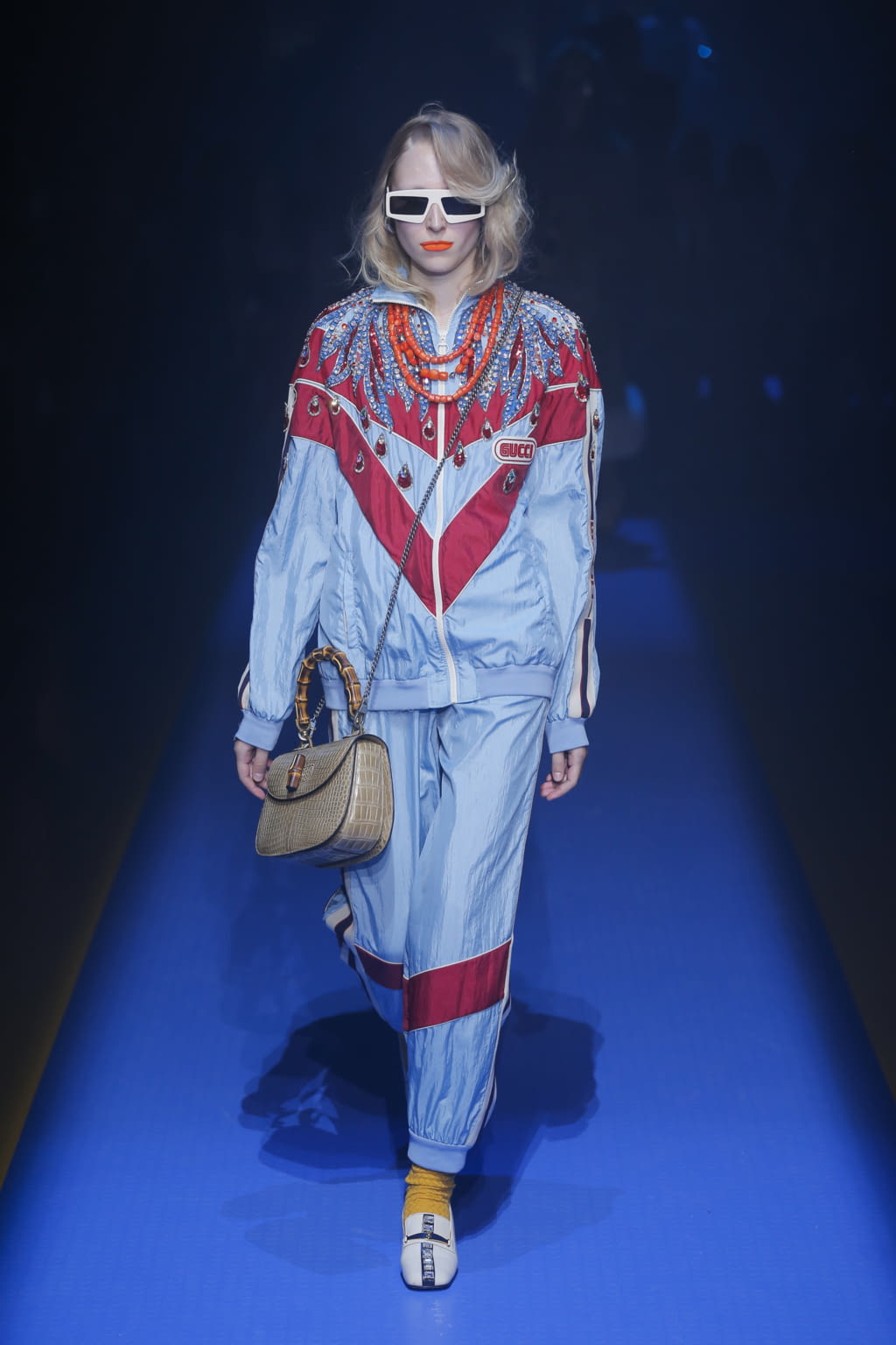 Fashion Week Milan Spring/Summer 2018 look 52 from the Gucci collection 女装