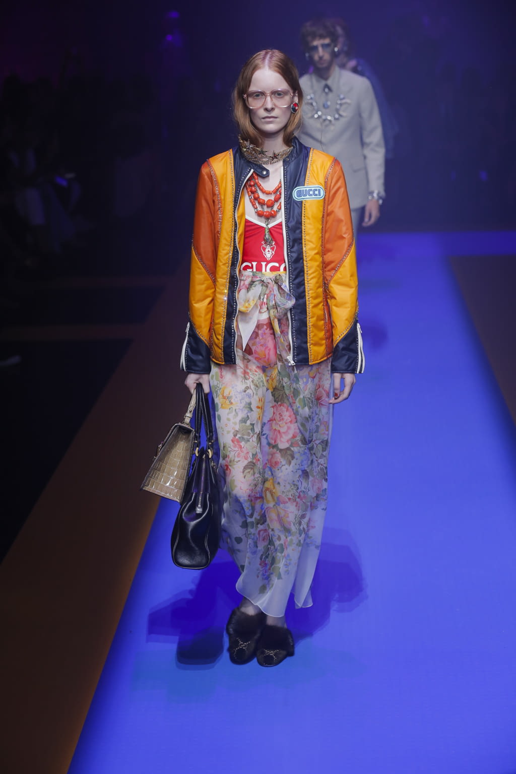 Fashion Week Milan Spring/Summer 2018 look 62 from the Gucci collection 女装