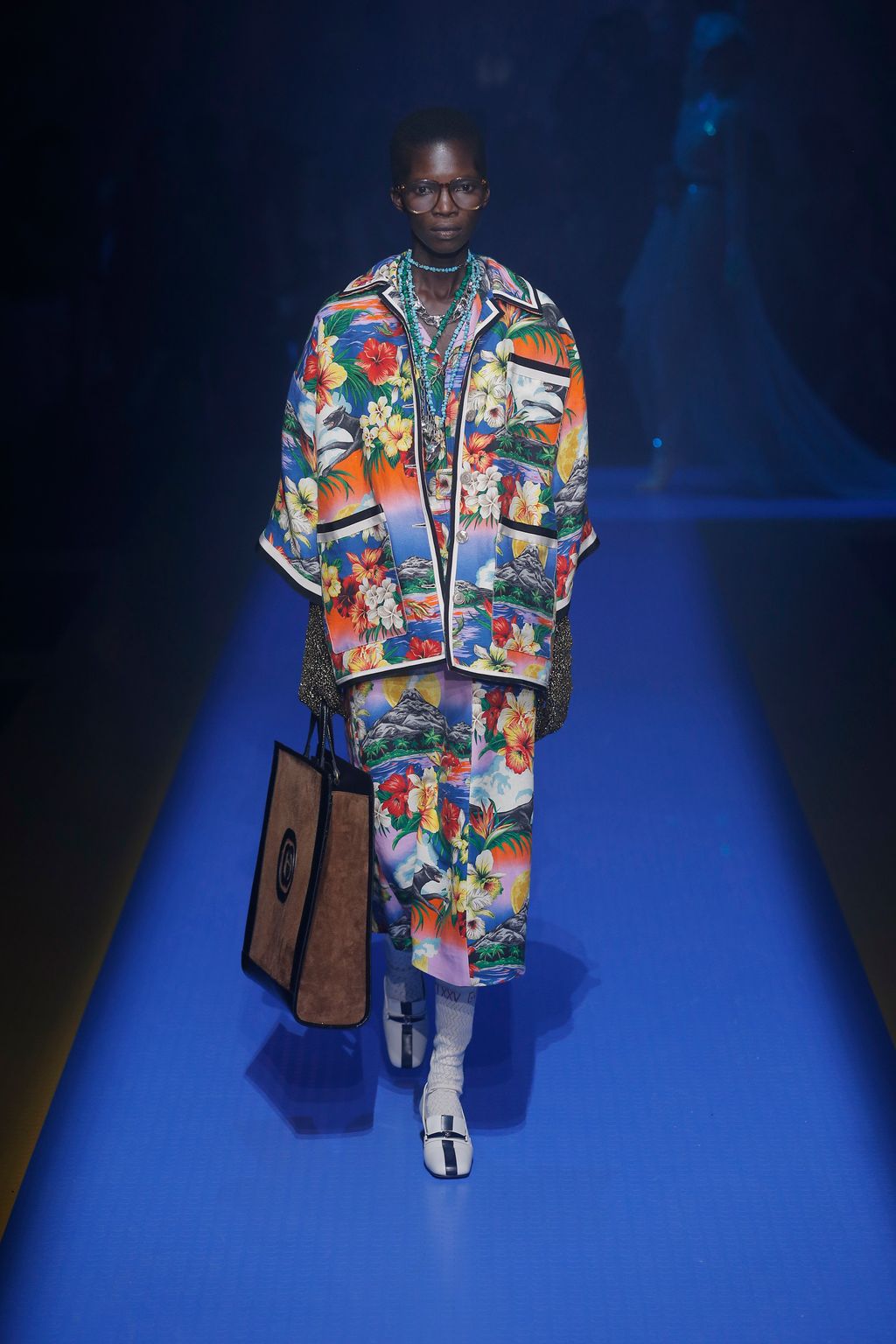 Fashion Week Milan Spring/Summer 2018 look 93 from the Gucci collection womenswear