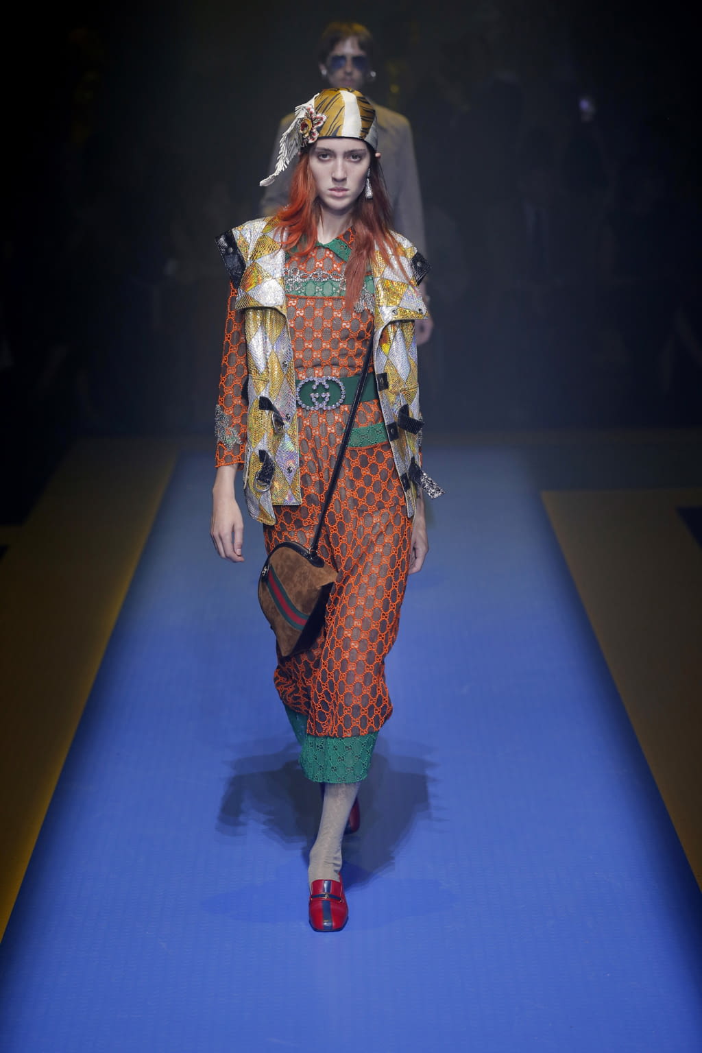 Fashion Week Milan Spring/Summer 2018 look 102 from the Gucci collection womenswear