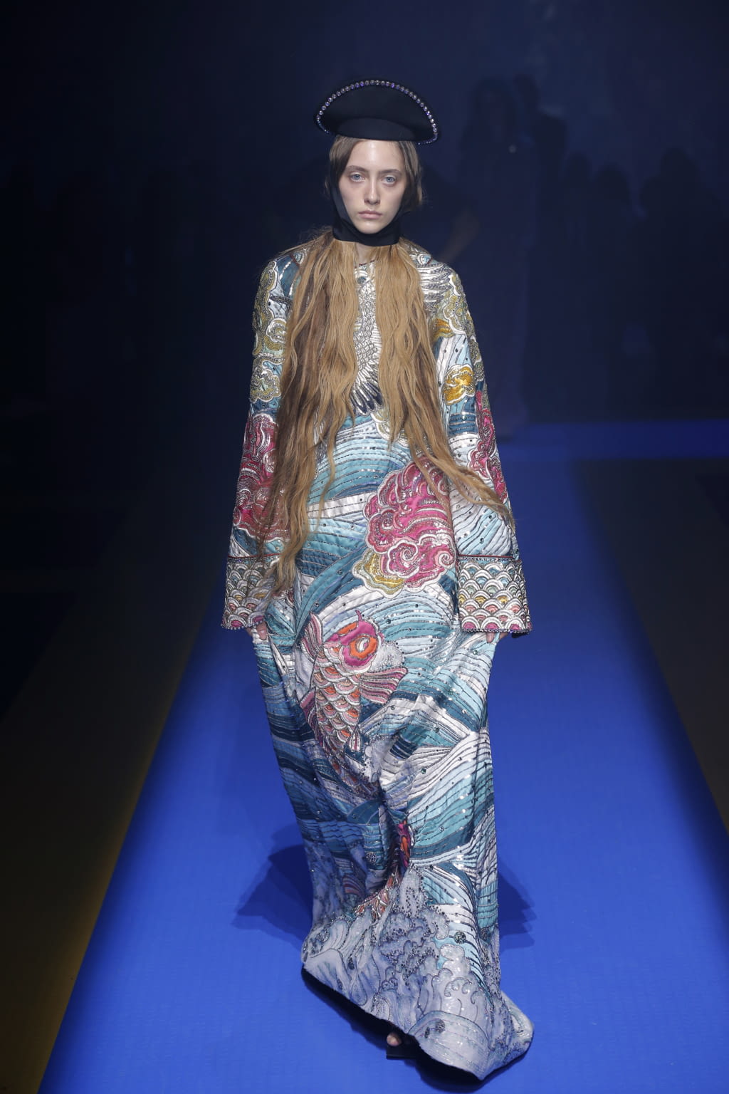 Fashion Week Milan Spring/Summer 2018 look 105 from the Gucci collection womenswear