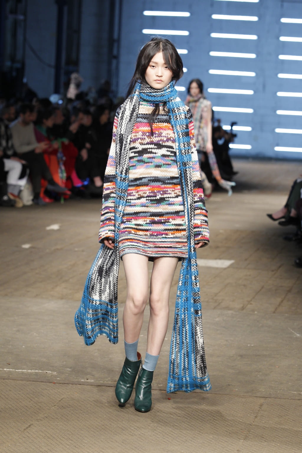 Fashion Week Milan Fall/Winter 2016 look 7 from the Missoni collection womenswear
