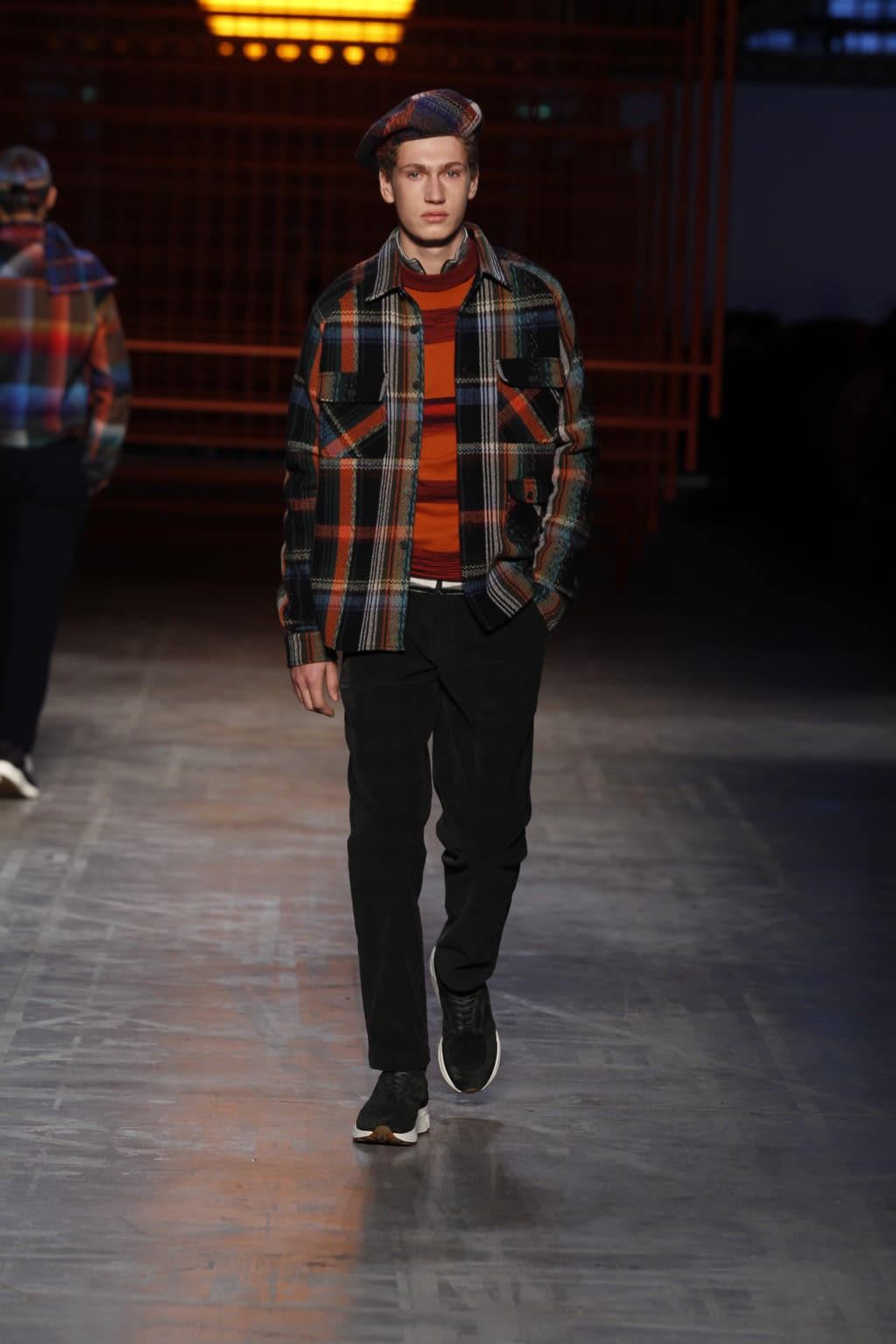 Fashion Week Milan Fall/Winter 2017 look 7 from the Missoni collection 男装