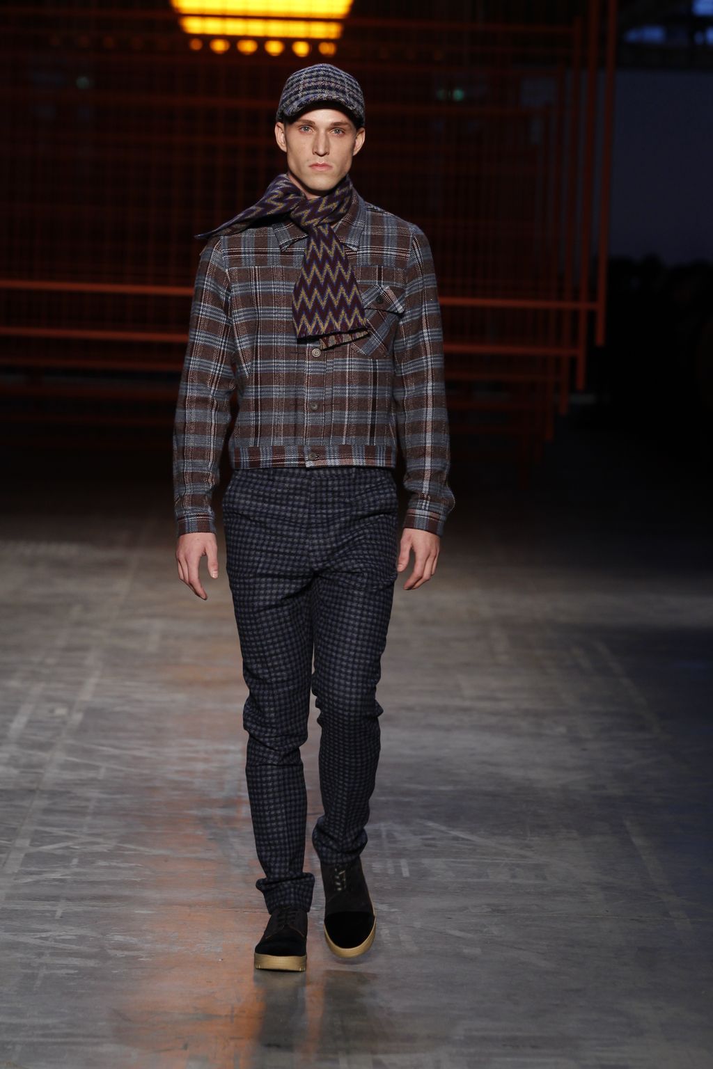 Fashion Week Milan Fall/Winter 2017 look 8 from the Missoni collection menswear