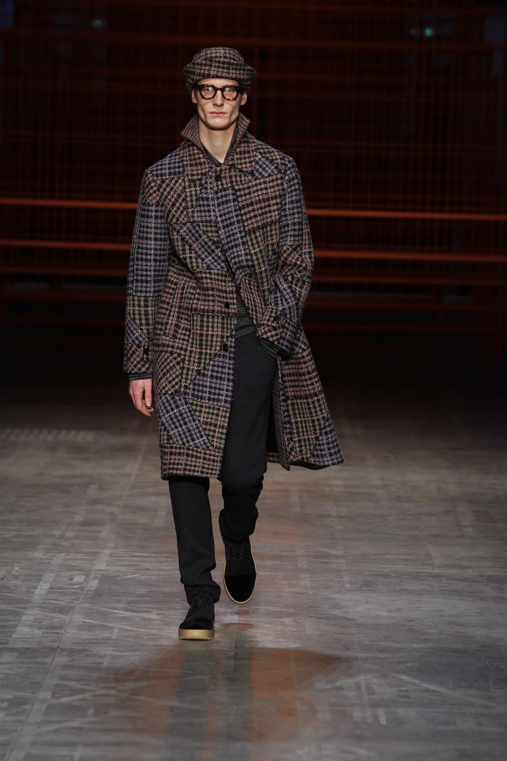 Fashion Week Milan Fall/Winter 2017 look 9 from the Missoni collection menswear